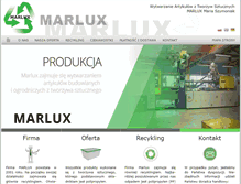 Tablet Screenshot of marlux.biz