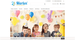 Desktop Screenshot of marlux.eu