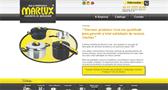 Desktop Screenshot of marlux.com.br
