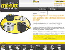 Tablet Screenshot of marlux.com.br